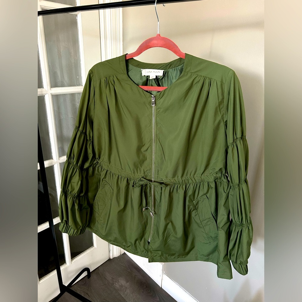 Luna Moon Peplum Wait Jacket (M)